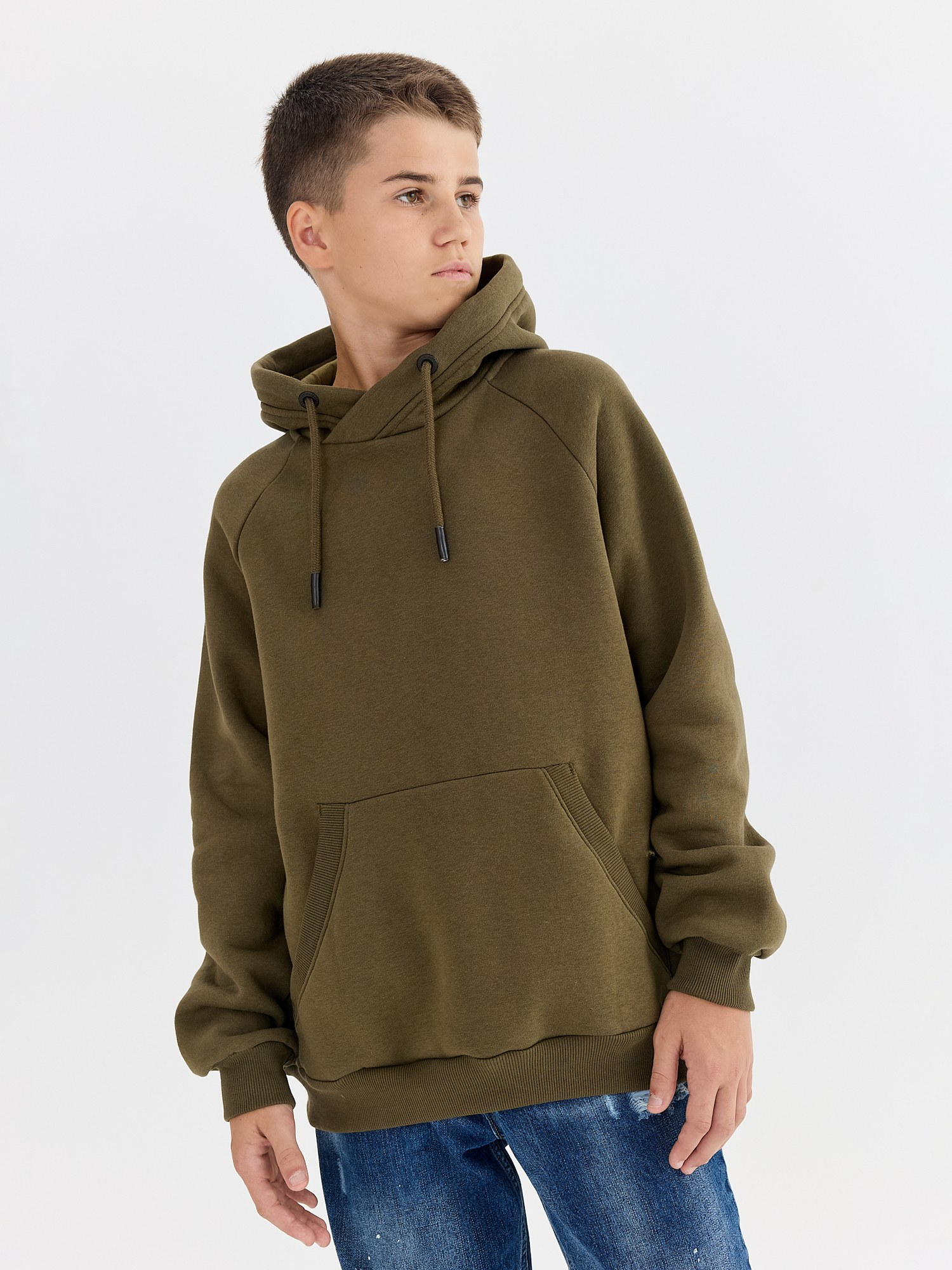 Толстовка (худи) трикотажная для мальчика ДТ055 10 %