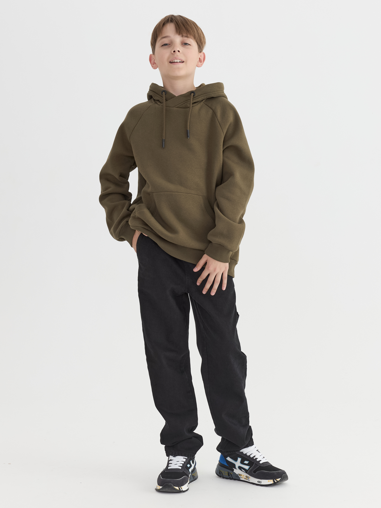 Толстовка (худи) трикотажная для мальчика ДТ055 22 %