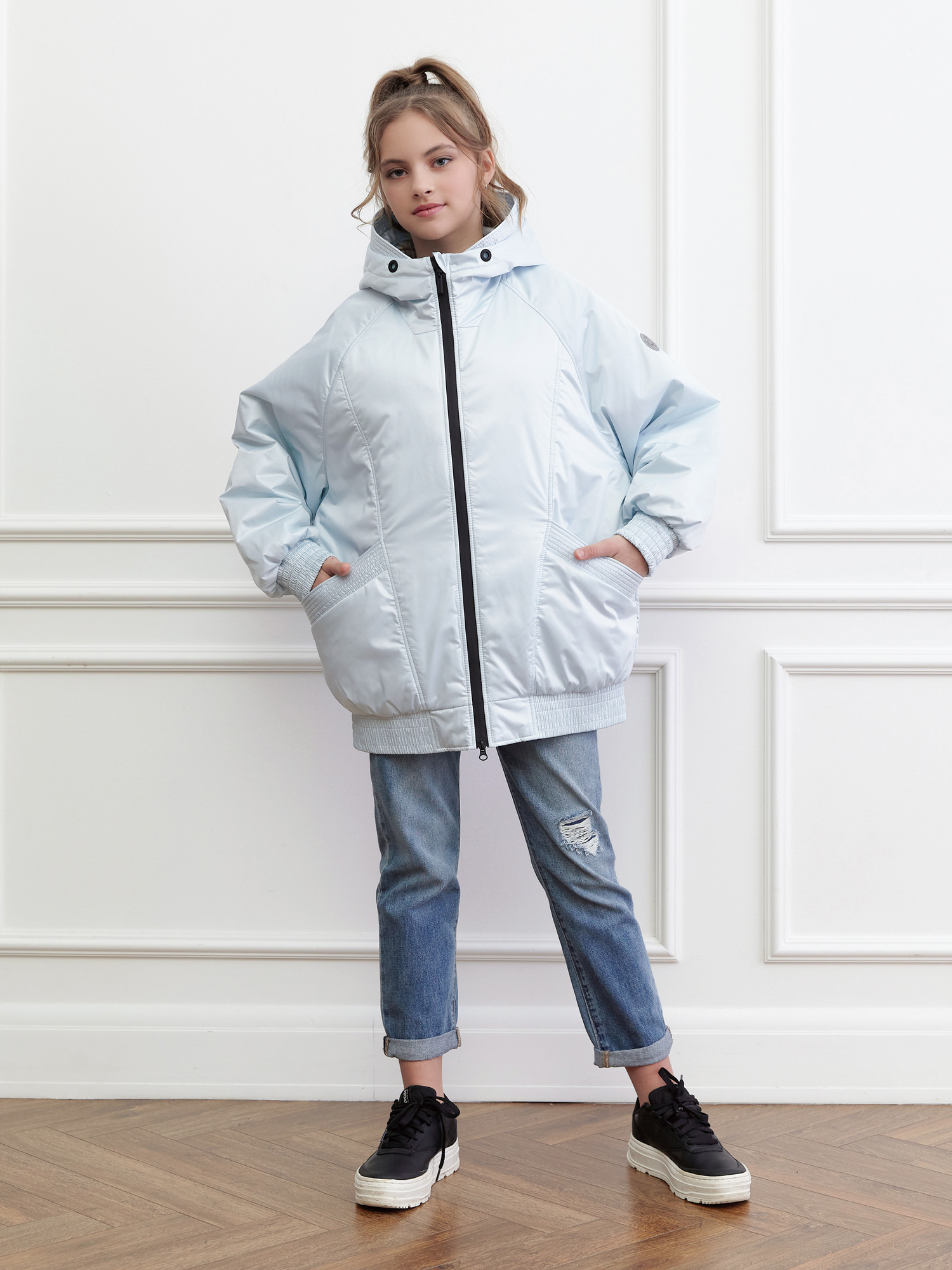 Куртка межсезонная для девочки КМ1268 10 %
