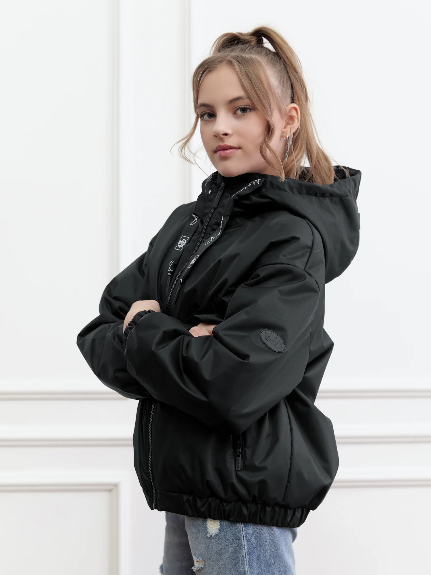 Куртка межсезонная для девочки КМ1226 10 %