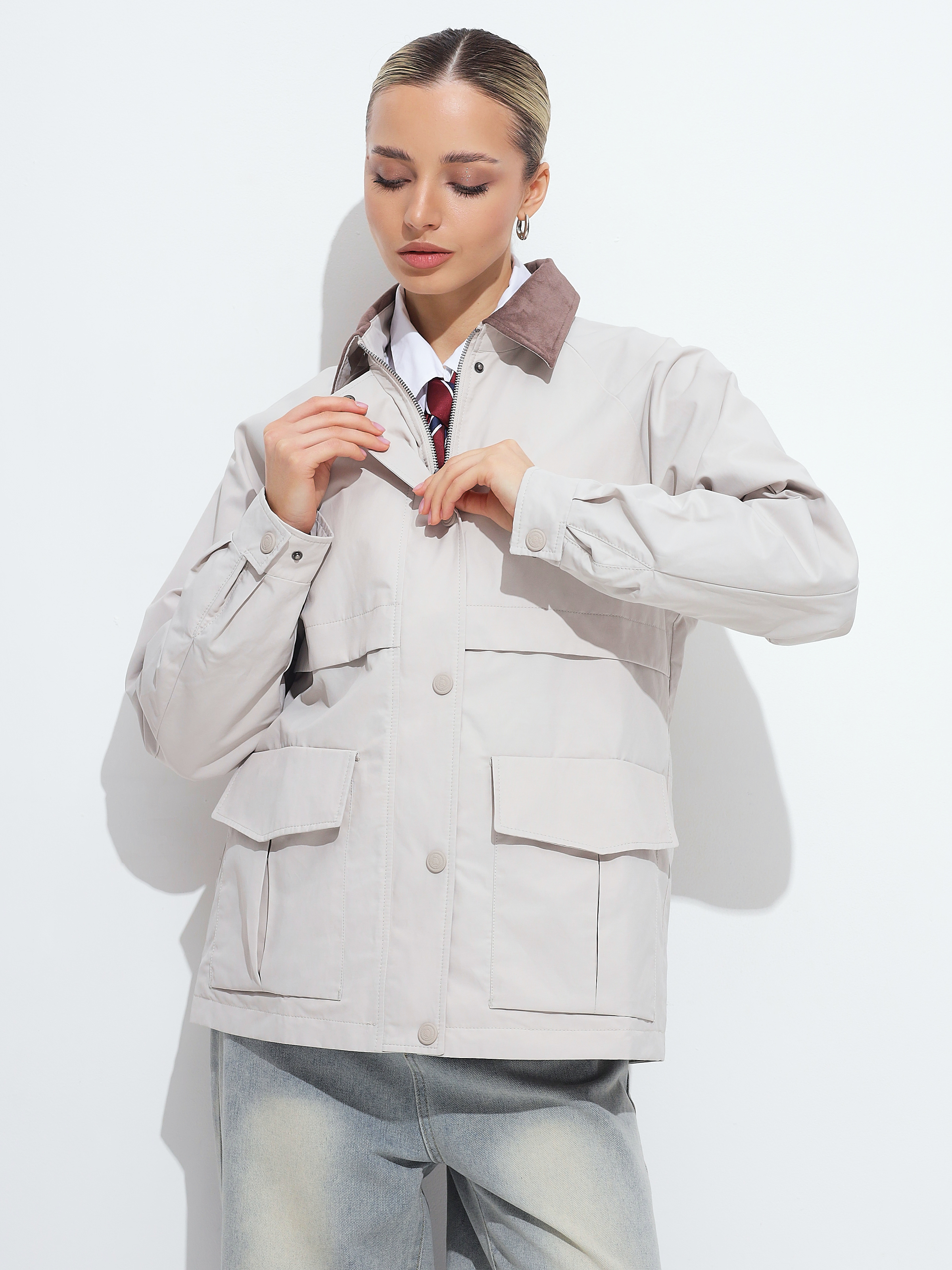 Куртка ветрозащитная женская TRF16-406